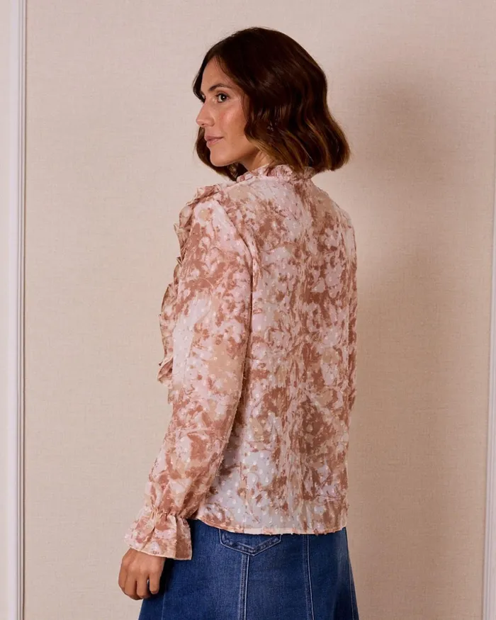 Polin Et Moi Julia039 Ruffled Blouse Raw Women Blouses And Shirts Polin Et Moi Julia039 Ruffled Blouse Raw Women Blouses And Shirts