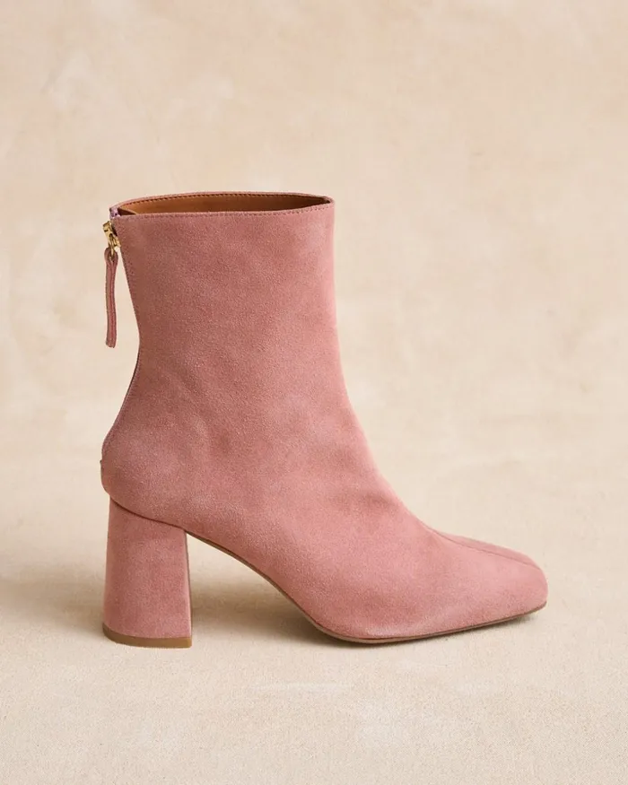 Polin Et Moi Jurea Heel Ankle Boots Rose Women Ankle Boots Polin Et Moi Jurea Heel Ankle Boots Rose Women Ankle Boots