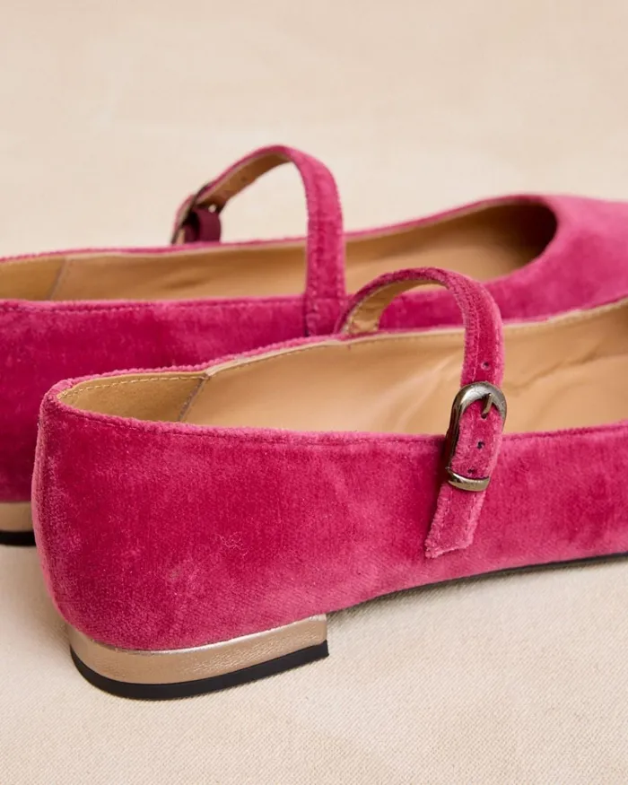 Polin Et Moi Merceditas Hebillas Poliete Rose Women Flats Polin Et Moi Merceditas Hebillas Poliete Rose Women Flats