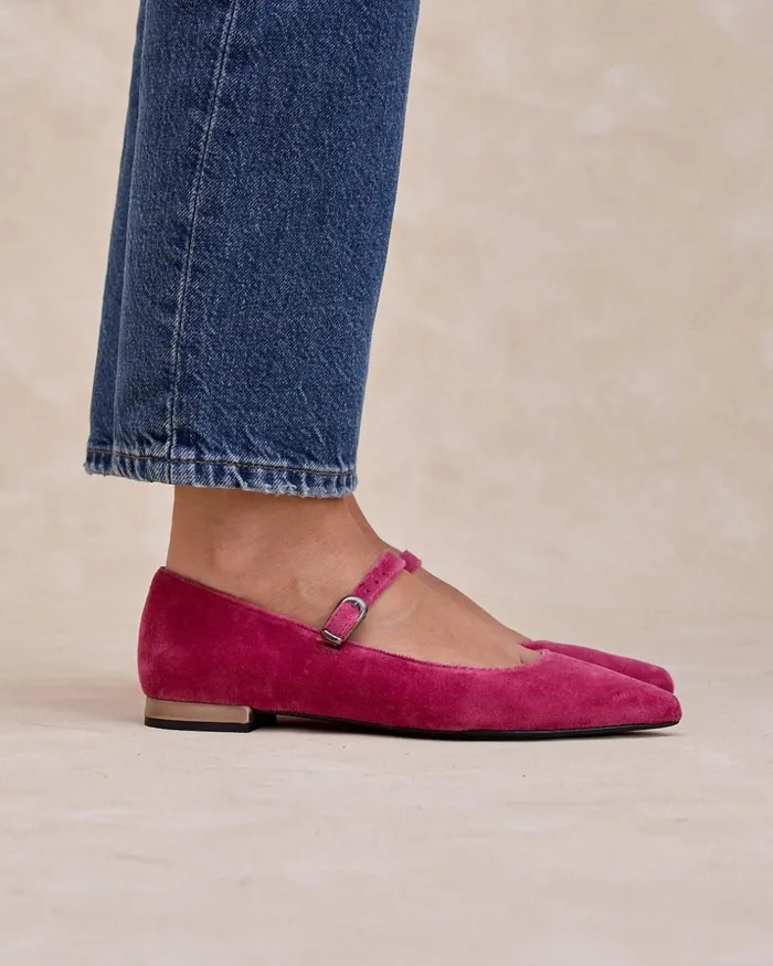 Polin Et Moi Merceditas Hebillas Poliete Rose Women Flats Polin Et Moi Merceditas Hebillas Poliete Rose Women Flats