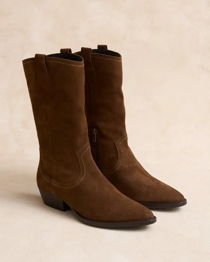 Polin Et Moi Penpoli High Boot Brown Women Boots
