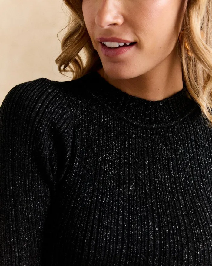Polin Et Moi Porina Knitted Dress Black Women Dresses And Jumpsuits Polin Et Moi Porina Knitted Dress Black Women Dresses And Jumpsuits