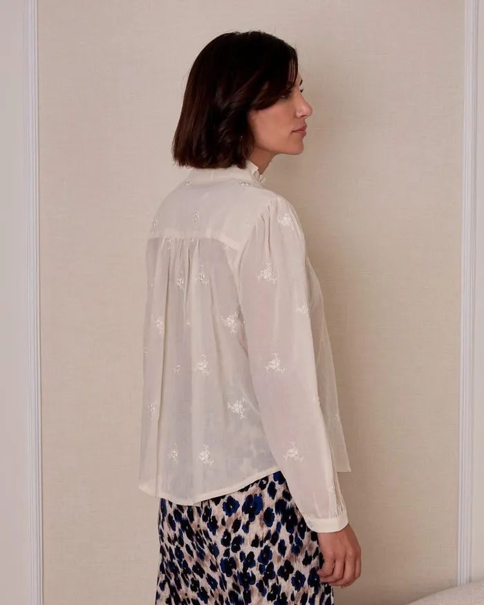 Polin Et Moi Uriela Blonde Blouse Raw Women Blouses And Shirts Polin Et Moi Uriela Blonde Blouse Raw Women Blouses And Shirts