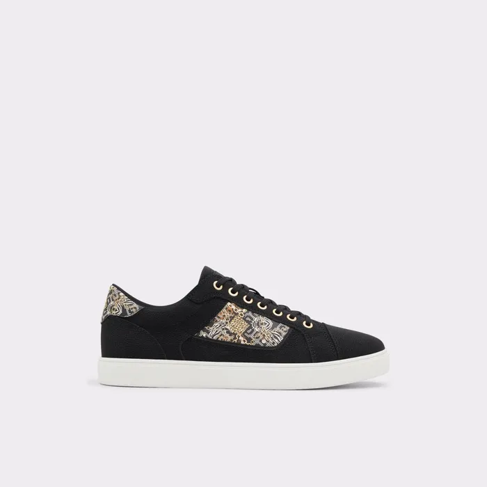 Popstep Black Synthetic Print Men ALDO Sneakers