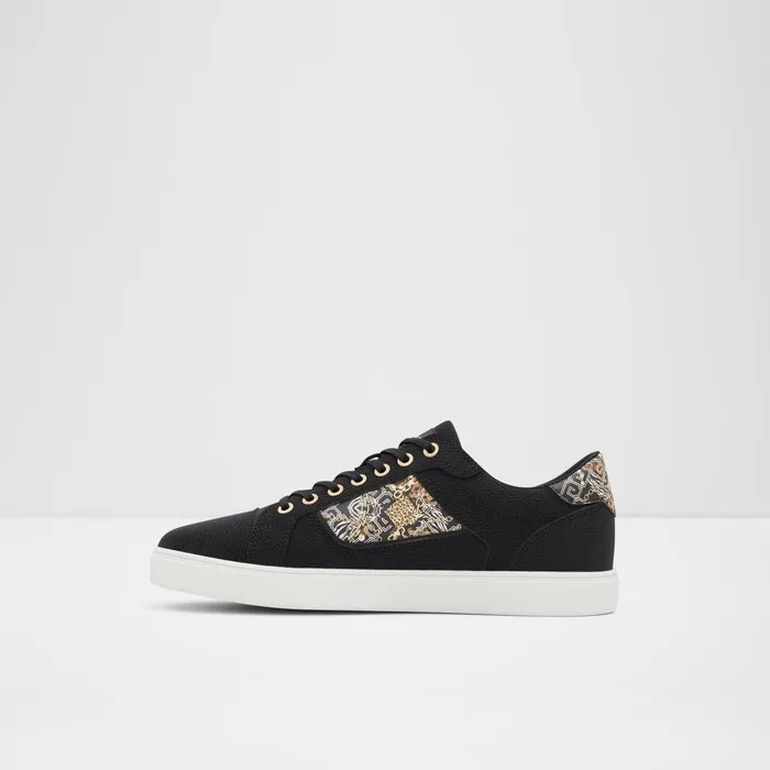 Popstep Black Synthetic Print Men ALDO Sneakers