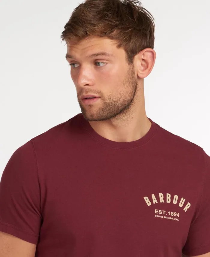Preppy TShirt New Navy Men Barbour TShirts