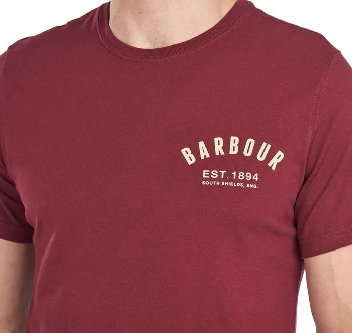 Preppy TShirt New Navy Men Barbour TShirts