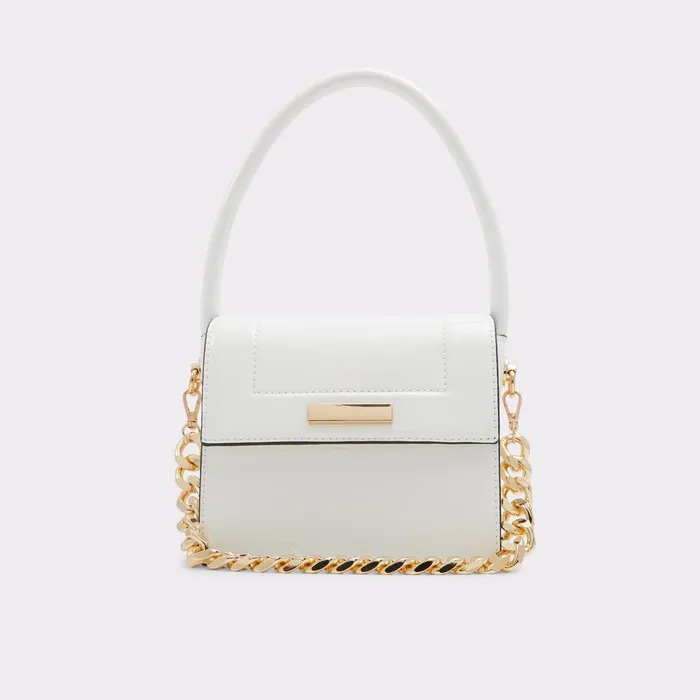 Quinlynx White Women ALDO Top Handle Bags