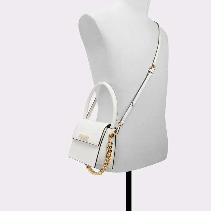 Quinlynx White Women ALDO Top Handle Bags