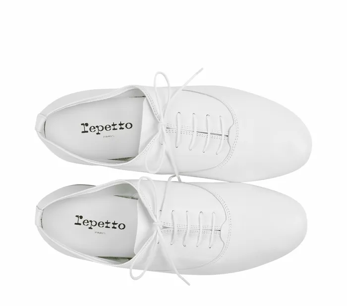 Repetto Mens Zizi oxford shoes Zizi Oxford Shoes White For Sale