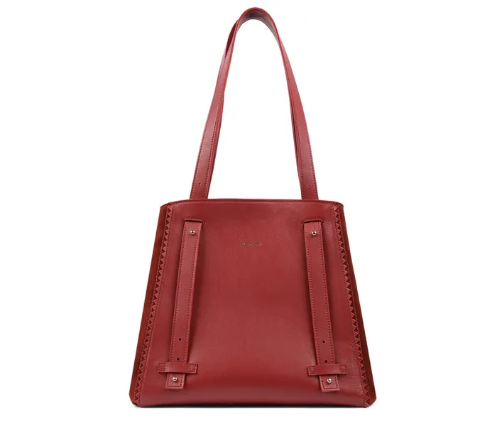Repetto Womens Backpacks Double Vie Bag Carmine Red For Sale