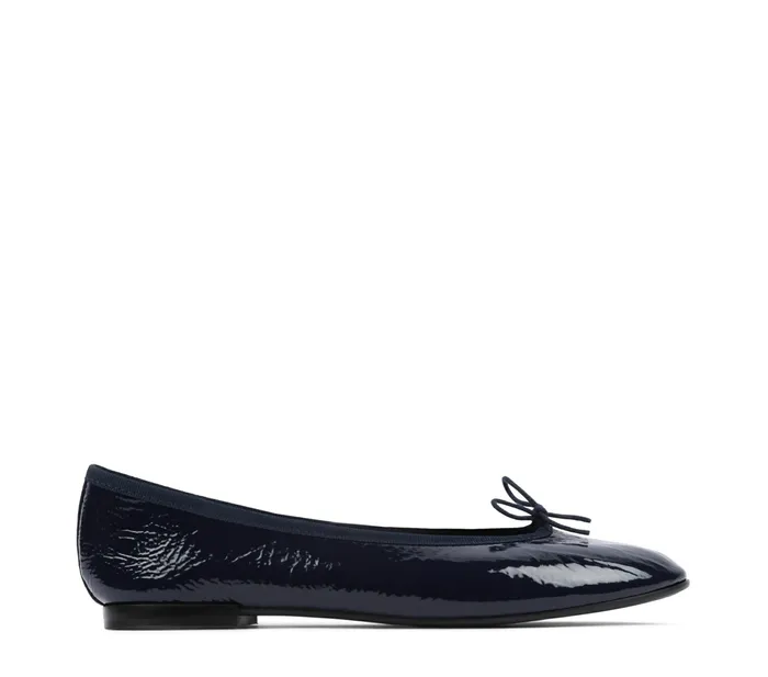 Repetto Womens Ballerinas High Lili Ballerinas Navy Blue