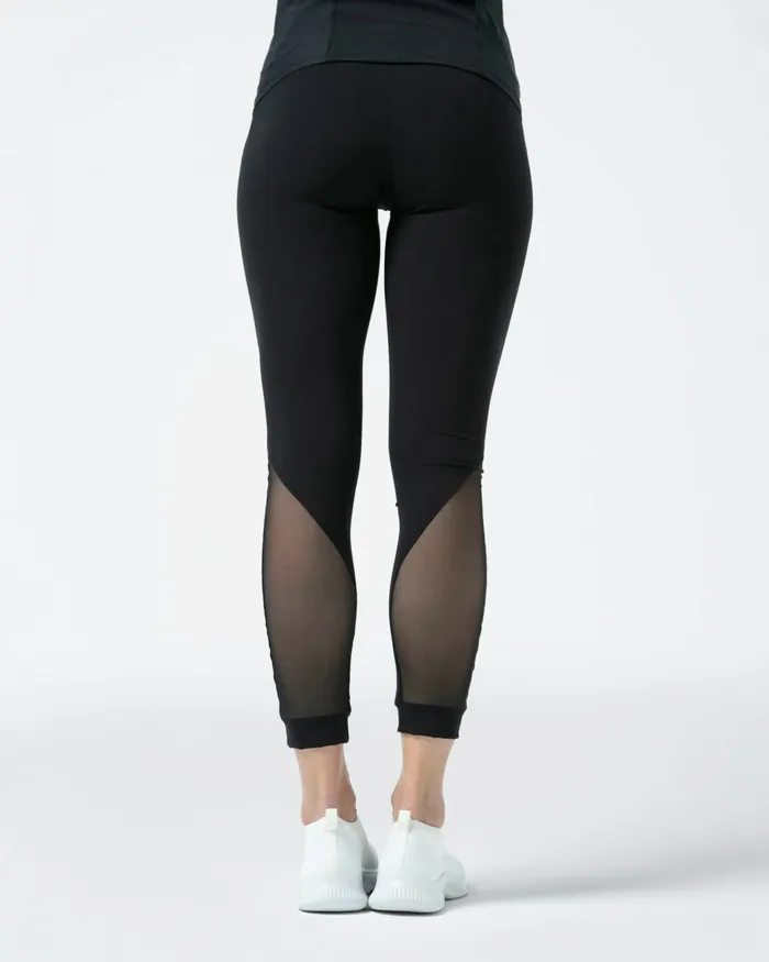 Repetto Womens Bras and Leggings HighStretch Fishnet Leggings Black
