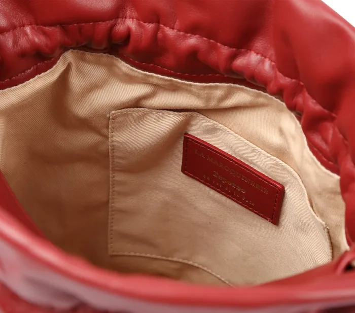 Repetto Womens Handbags Nouvel Air Purse Bag Carmine Red Casaul