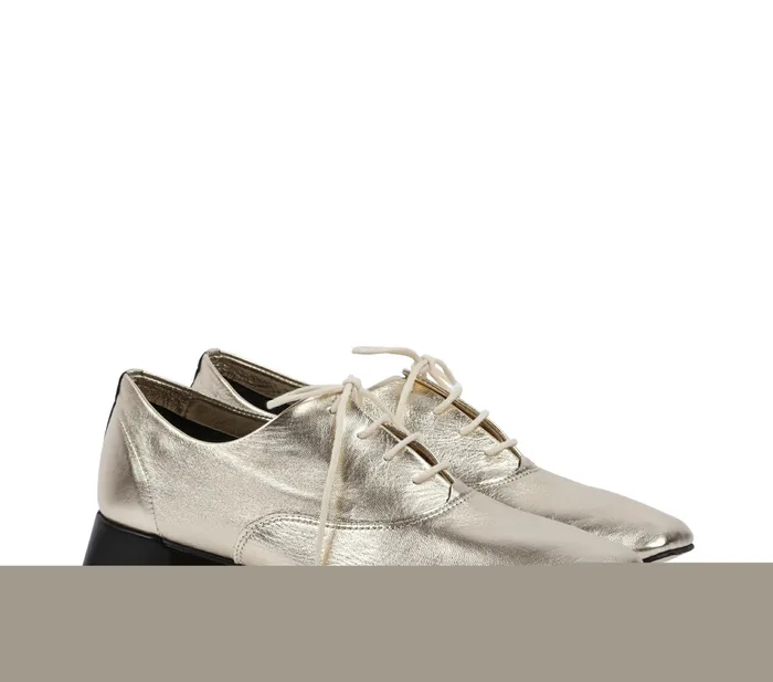 Repetto Womens Oxfords and Zizi Mark Oxford Shoes Light Gold And Black Gift Ideas