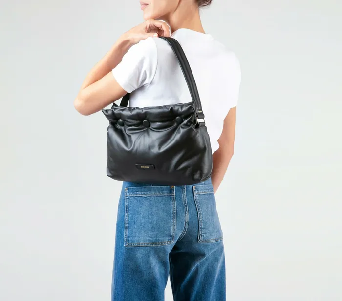 Repetto Womens Shoulder Bags Avec Moi Bag Black Cheap On Sale