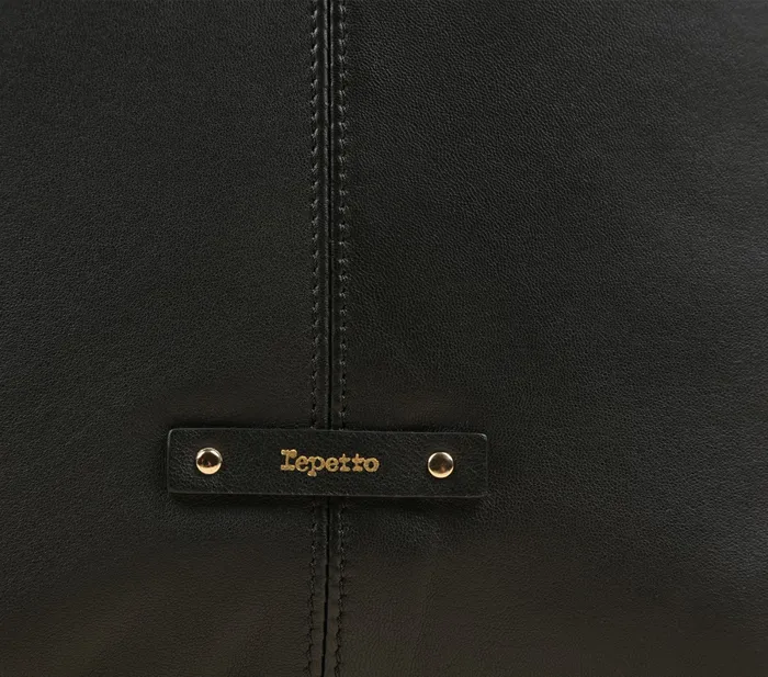 Repetto Womens Shoulder Bags Ballerine Bag Black On Sale
