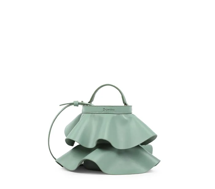 Repetto Womens Shoulder Bags Mini Envole Bag Jade Green Gift 4 You