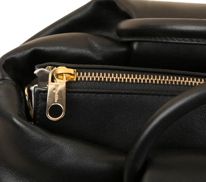 Repetto Womens Shoulder Bags Petit Drapp Bag Black Gift for Friend