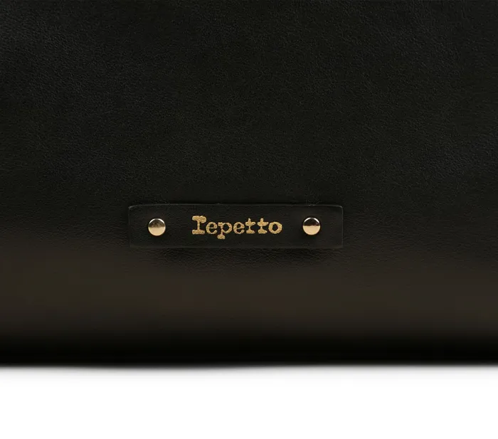 Repetto Womens Shoulder Bags Petit Drapp Bag Black Gift for Friend