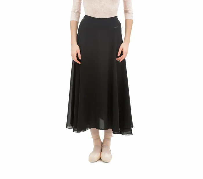 Repetto Womens Skirts Reversible Rehearsal Skirt Black