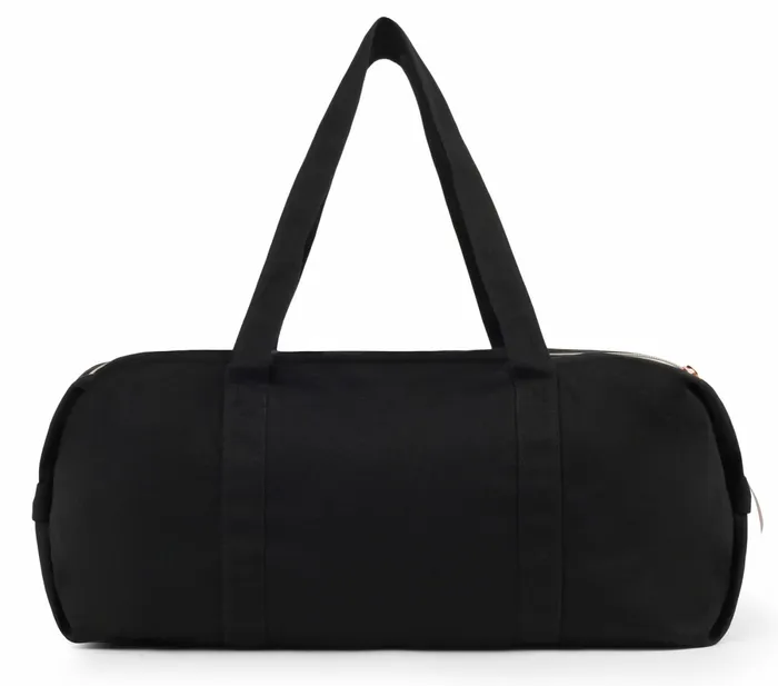 Repetto Womens Sports Bags Cotton Duffle Bag Size L Black Gift for Friend
