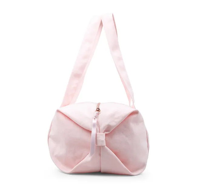 Repetto Womens Sports Bags Cotton Duffle Bag Size M Pale Pink For Sale