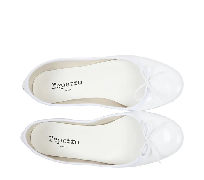 Repetto Womens Wedding Shoes Cendrillon Ballerinas White Casaul