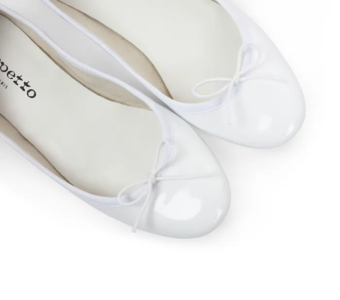 Repetto Womens Wedding Shoes Cendrillon Ballerinas White Casaul