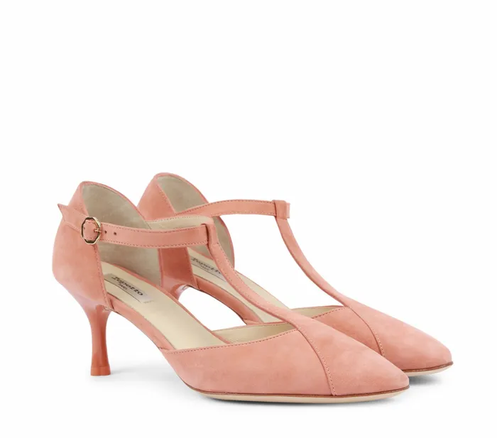 Repetto Womens Wedding Shoes Pino TStraps Almond Beige Cheap On Sale