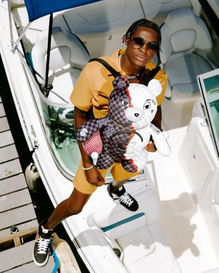 RING OF FIRE MONEYBEAR TEDDYBEAR BACKPACK Bags SPRAYGROUND