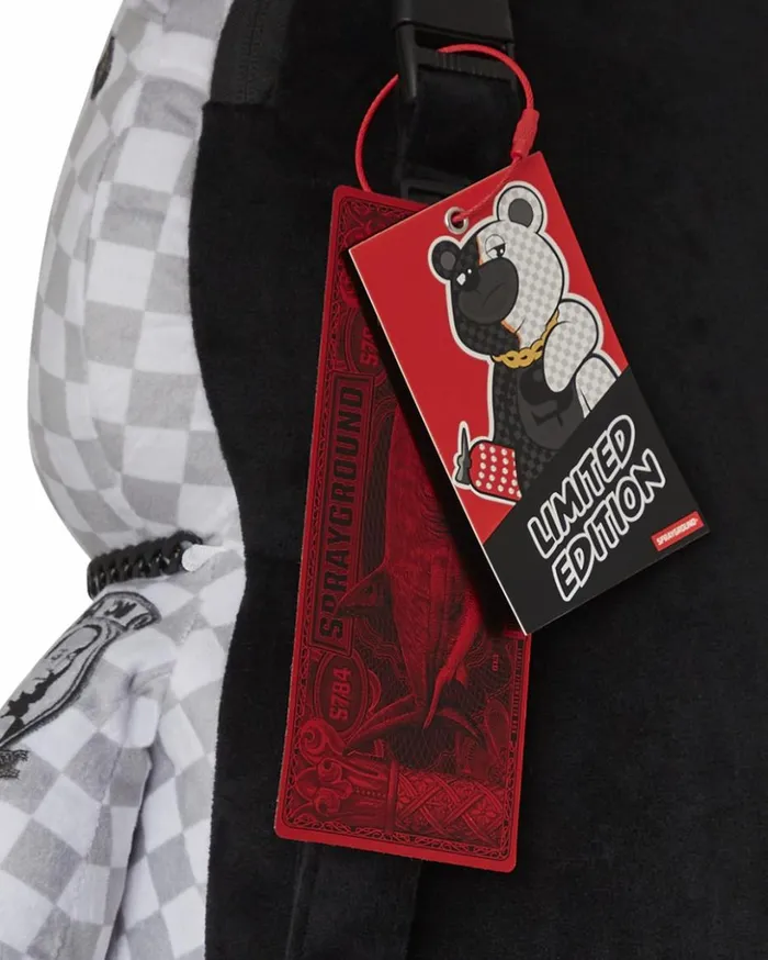 RING OF FIRE MONEYBEAR TEDDYBEAR BACKPACK Bags SPRAYGROUND