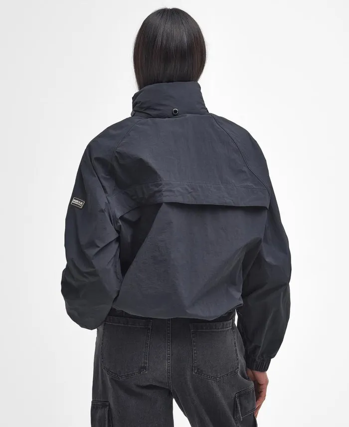Rouse Showerproof Bomber Jacket Classic Black Women Barbour Showerproof Jackets