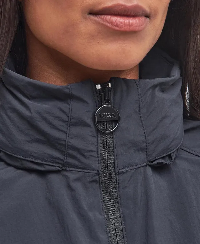 Rouse Showerproof Bomber Jacket Classic Black Women Barbour Showerproof Jackets