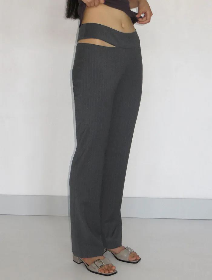 Saba Dark Grey Women Paloma Wool Trousers