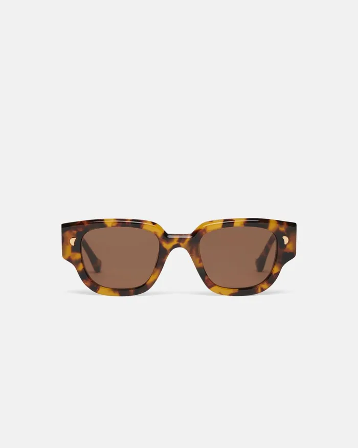 Samui BioPlastic Sunglasses Dark Amber WomenMen Nanushka Eyewear