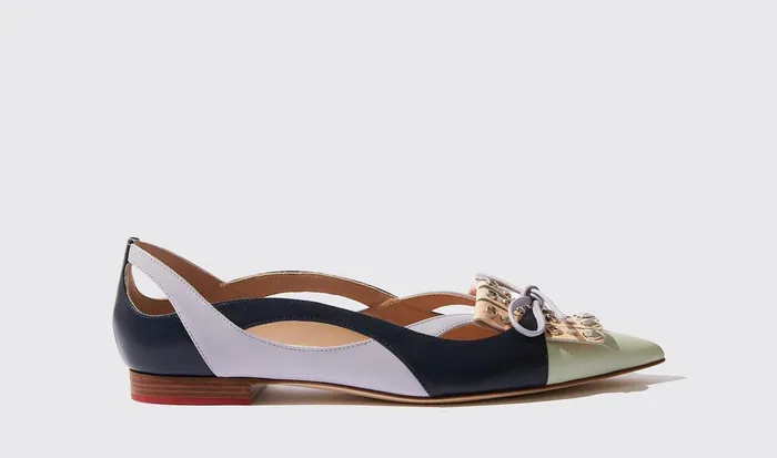 Scarosso Ballerinas Women Passiflora Multicolor 8211 Calf