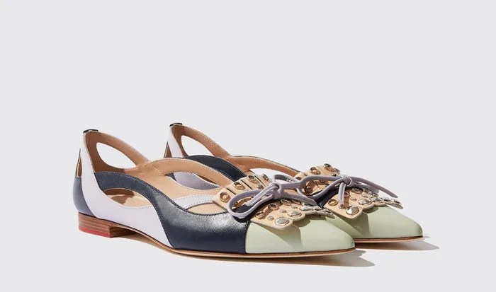 Scarosso Ballerinas Women Passiflora Multicolor 8211 Calf