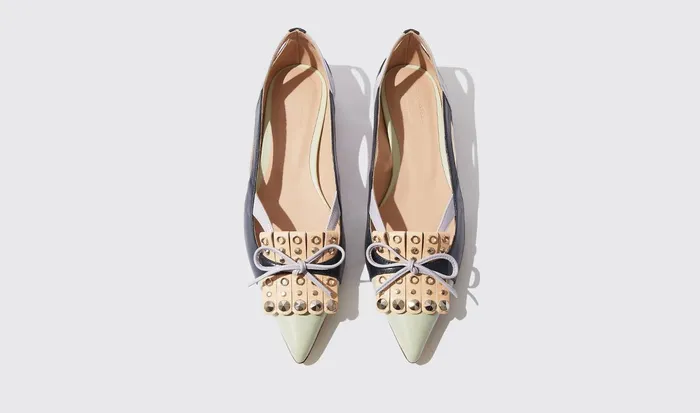 Scarosso Ballerinas Women Passiflora Multicolor 8211 Calf