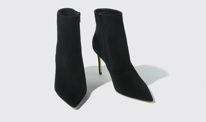 Scarosso Boots Women Anya Black Suede Black 8211 Suede