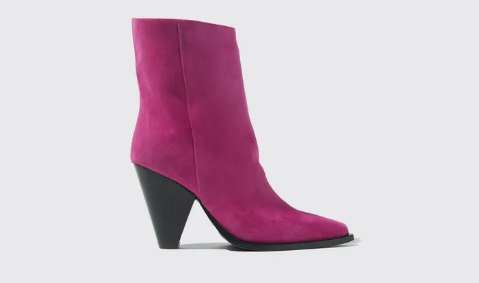 Scarosso Boots Women Emily Fuchsia Suede Fuchsia 8211 Suede