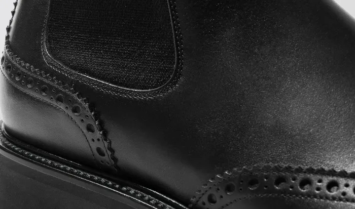 Scarosso Chelsea Boots Men Keith Black Black Calf