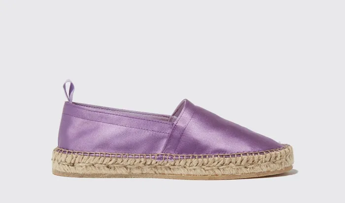 Scarosso Espadrilles Women Lola Violet Silk Violet 8211 Silk