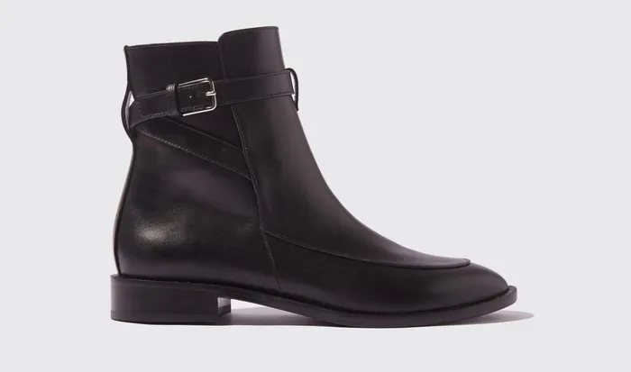Scarosso Jodhpur Boots Women Kelly Black Black 8211 Calf