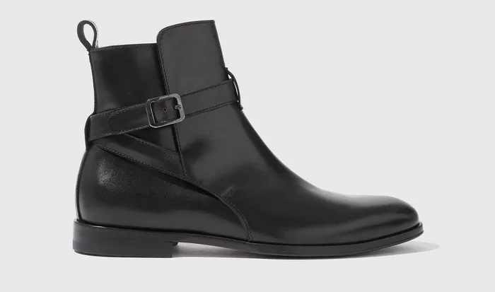 Scarosso Jodhpur Boots Women Lara Nera Black 8211 Calf