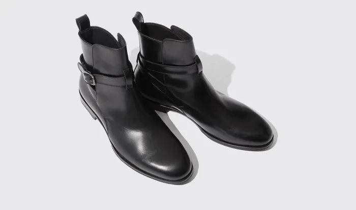 Scarosso Jodhpur Boots Women Lara Nera Black 8211 Calf