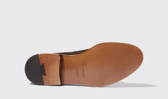 Scarosso Loafers Men William Brown Suede Brown 8211 Suede