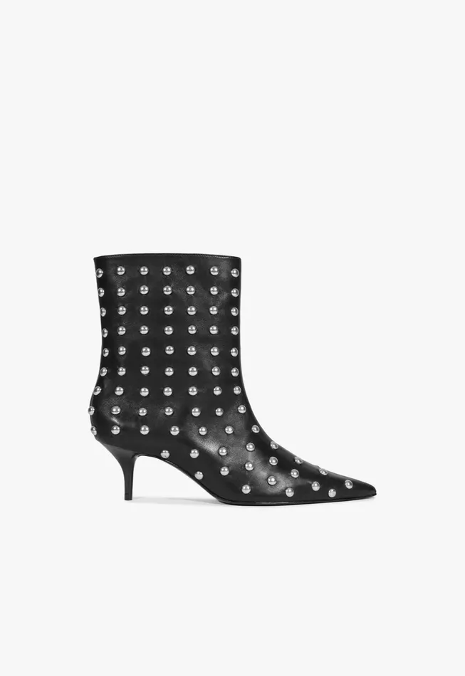 Schutz Shoes Booties Women Gail Studs Bootie Black