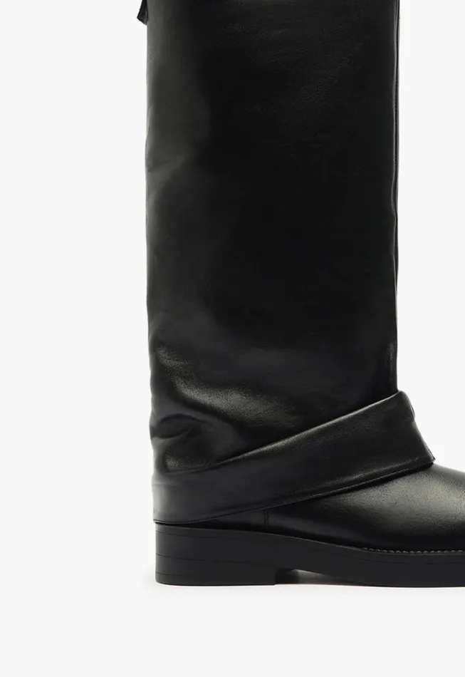 Schutz Shoes Boots Women Keira Up Cloak Boot Black Schutz Shoes Boots Women Keira Up Cloak Boot Black