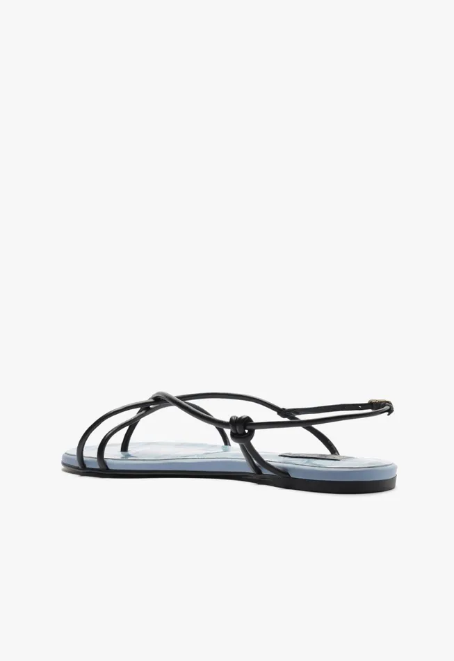 Schutz Shoes Flats Women Malta Flat Sandal Blue